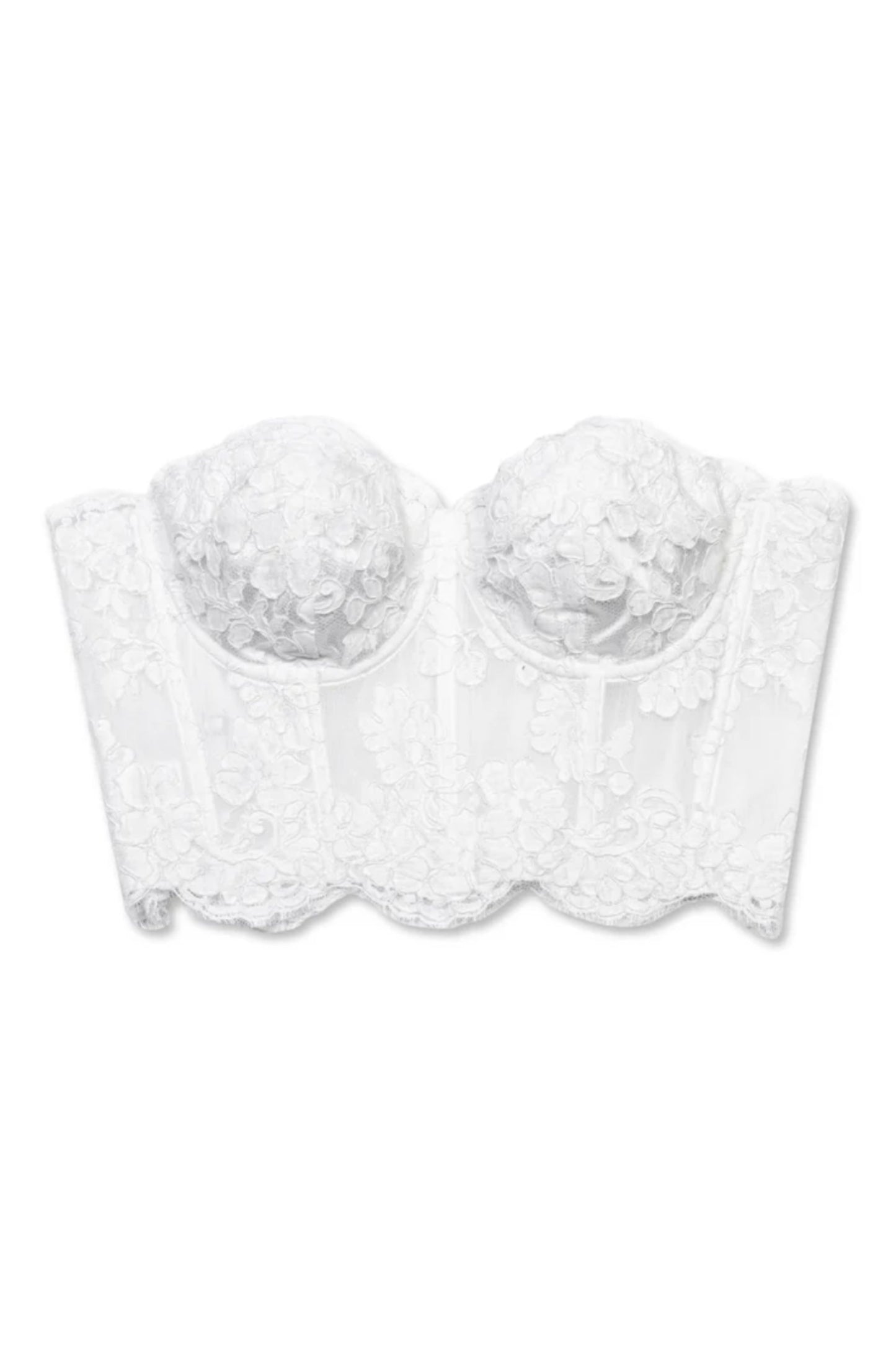 Antoinette Bustier White