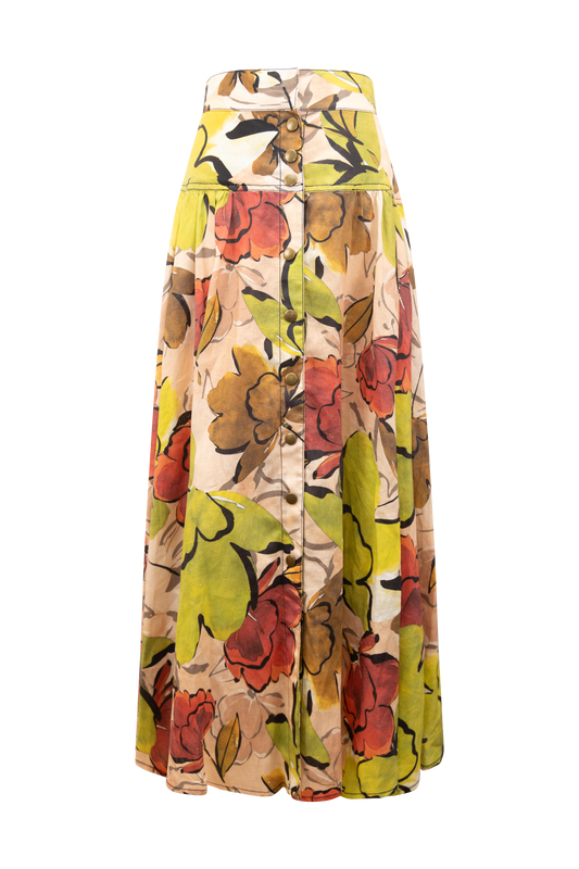 Patricia Printed Long Skirt